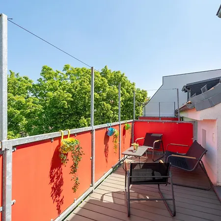 Sky Loft - Moderne Dachwohnung Mit Terrasse Und Blick Aufs Rathaus * Leipzig